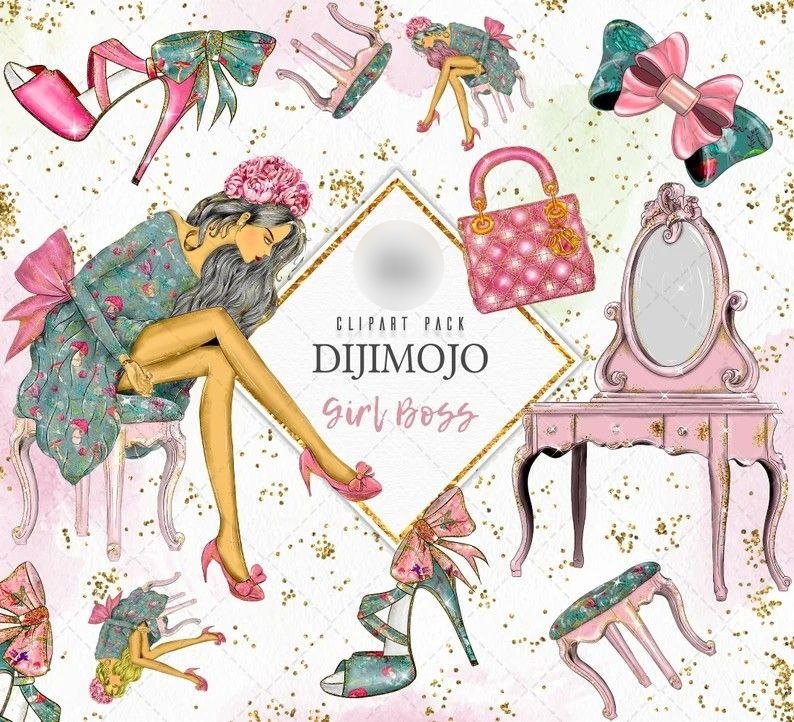 girls boss Kit Digital Chefe das Menina - Imagem 1