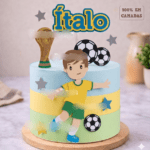Arquivo Topo de Bolo Copa do Mundo Menino