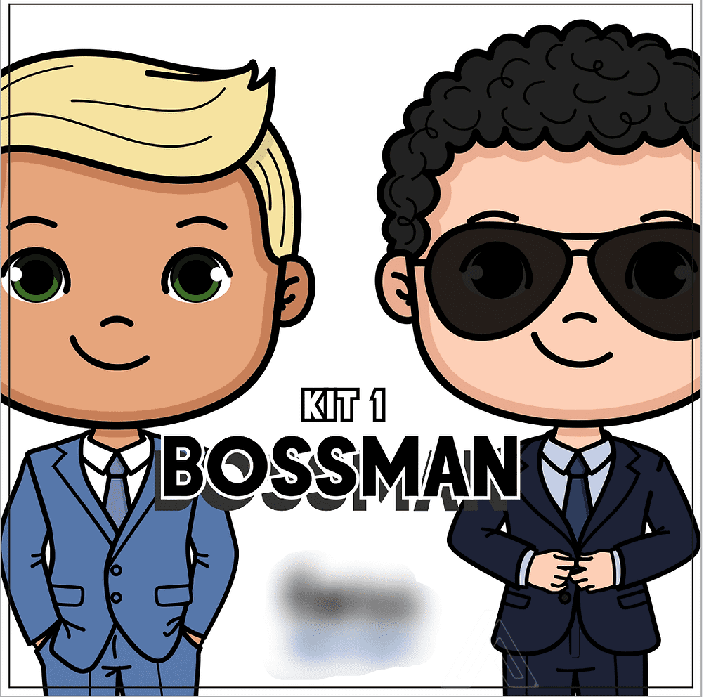 kit digital bossman 1 Kit Digital Chefe Homem - Imagem 1