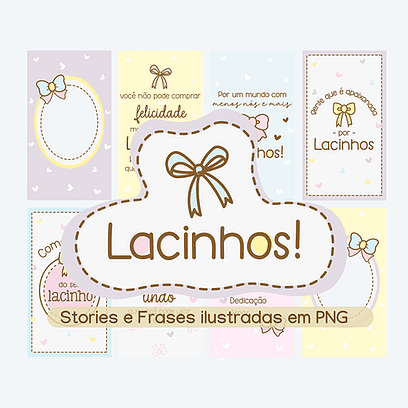 lacinhos Kit Digital Lacinhos - Imagem 1