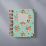 Arquivo caderno vintage verde agua wireo 2026 - Imagem 4