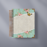 Arquivo caderno vintage verde agua wireo 2026 - Imagem 5