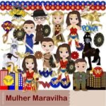 Kit Digital Mulher Maravilha