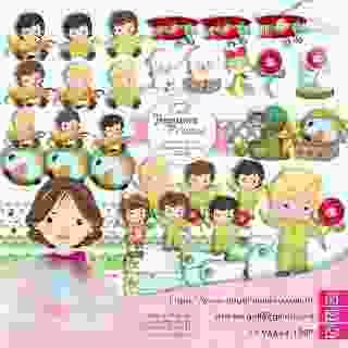pequeno principe verde ARTE DIGITAL Kit Digital Pequeno Principe Verde - Imagem 1