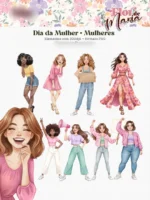 Kit Digital Dia da Mulher Coleção Flor de Maria - Imagem 6