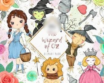 the wizard of oz clipart Kit Digital Mágico de Oz - Imagem 1