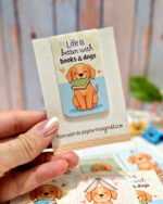 Arquivo Kit Marcador Magnético Cachorrinho - Imagem 2
