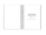 Arquivo Agenda Neutra Não Datada 1 e 2 Dias por página - 3 Cores - Imagem 3