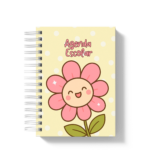Arquivo Agenda Escolar 2026 – Rosa com amarelo (A5) – 1 e 2DPP - Imagem 4