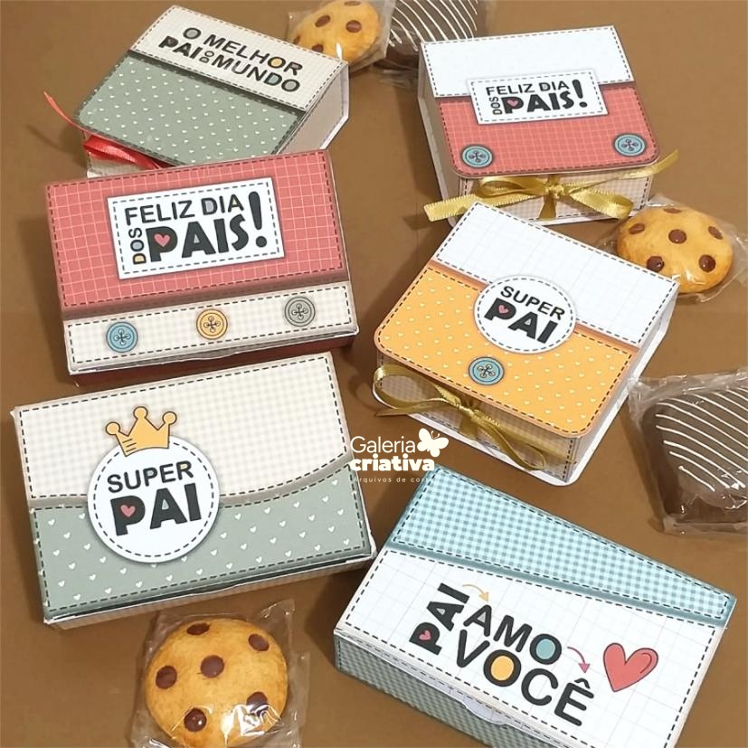 03 - CAIXAS DOCES Arquivo Dia dos Pais Caixa Doces - Imagem 1