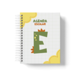 Arquivo Capas para Agenda Escolar – Alfabeto - Imagem 4