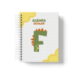 Arquivo Capas para Agenda Escolar – Alfabeto - Imagem 5
