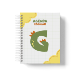Arquivo Capas para Agenda Escolar – Alfabeto - Imagem 2