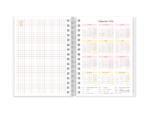 Arquivo Agenda Escolar 2026 – Rosa com amarelo (A5) – 1 e 2DPP - Imagem 8