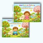 Arquivo Livro para Colorir Infantil Congresso 2026 - Felicidade Eterna - Imagem 6