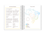 Arquivo Agenda Escolar 2026 – Azul com amarelo (A5) – 1 e 2DPP - Imagem 6