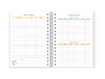Arquivo Agenda Escolar 2026 – Azul com amarelo (A5) – 1 e 2DPP - Imagem 8