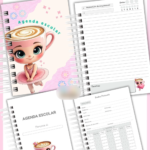 Arquivo Agenda Escolar Bailarina Capuccina