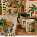 Arquivo Brasil Tropical - Kit Sublimação ( Caneca e Ecobags )
