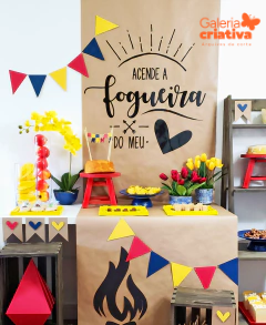 1-Festa Junina Arquivo Kit Festa Funina - Imagem 1