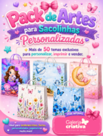 Arquivo Pack Sacolinhas Personalizadas