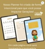 Arquivo Planner Jesus + 100 Dinâmicas Culto Kids