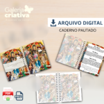 Arquivo Caderno Pautado Diversas Santas
