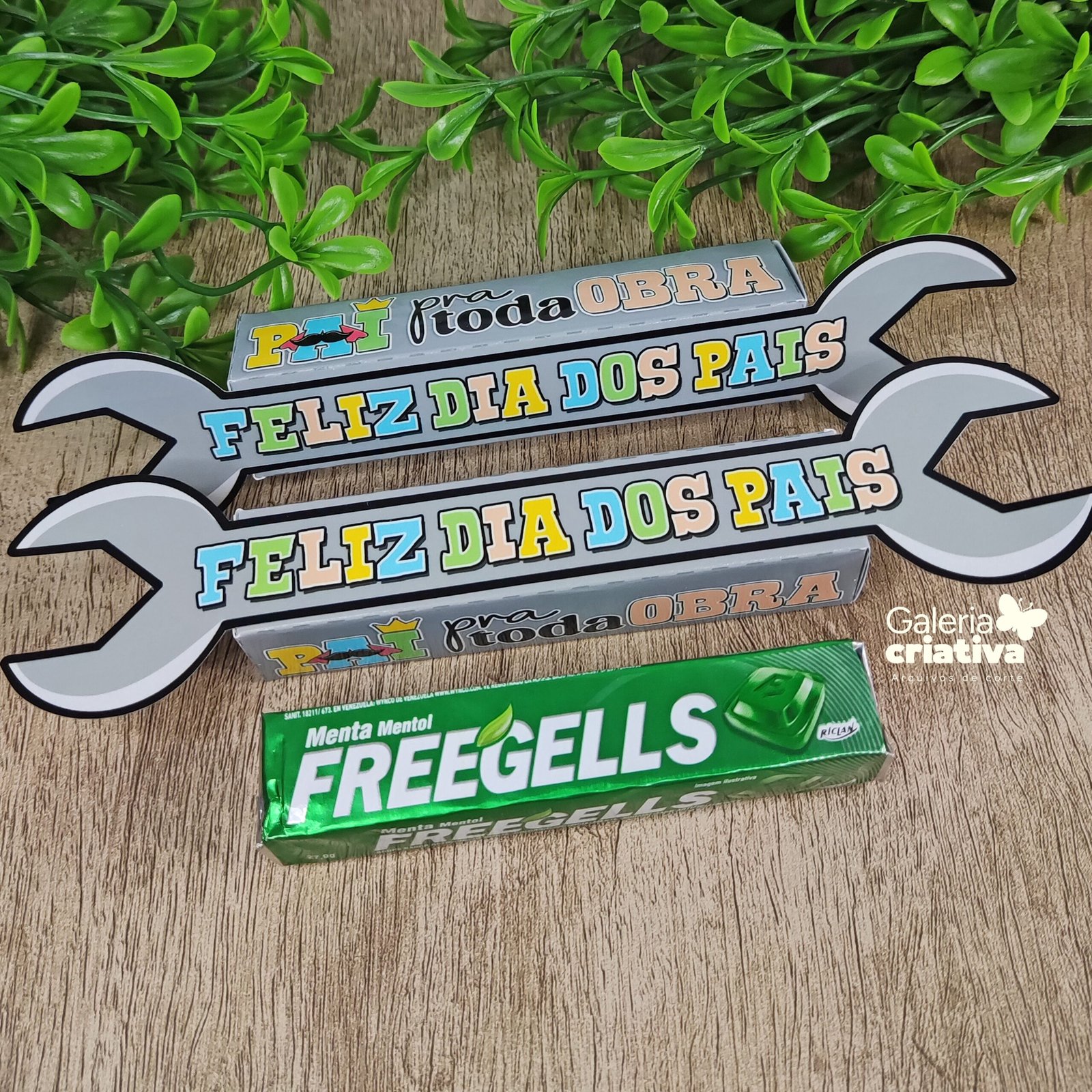10 - Caixa pastilha freegells Arquivo Dia dos Pais Caixa Pastilha Freegells - Imagem 1