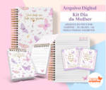 Arquivo Dia da Mulher Kit Encadernação