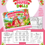 Arquivo Paper Dolls Moranguinho - Para Colorir