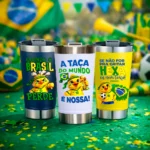 Arquivo Copa do Mundo 2026 Kit Sublimação Brasil Hexa - Imagem 2