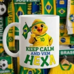 Arquivo Copa do Mundo 2026 Kit Sublimação Brasil Hexa - Imagem 4