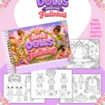 Arquivo Paper Dolls Fadinhas – Para Colorir