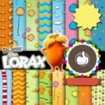 Kit Digital Papeis Dr. Seuss The Lorax
