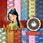 Kit Digital Papeis Mulan
