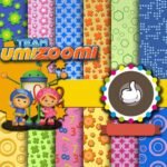 Kit Digital Papeis Team Umizooml