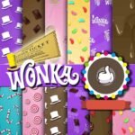 Kit Digital Papeis Wonka Doces