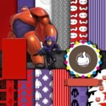 Kit Digital Papeis Big Hero