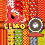 Kit Digital Papeis Elmo