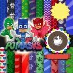 Kit Digital Papeis Pj Masks