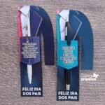 Arquivo Dia dos Pais Card Porta Caneta Terno