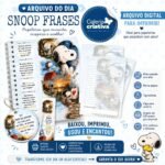 Arquivo Kit Encadernação Snoop