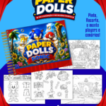 Arquivo Paper Dolls Sonic – Para Colorir