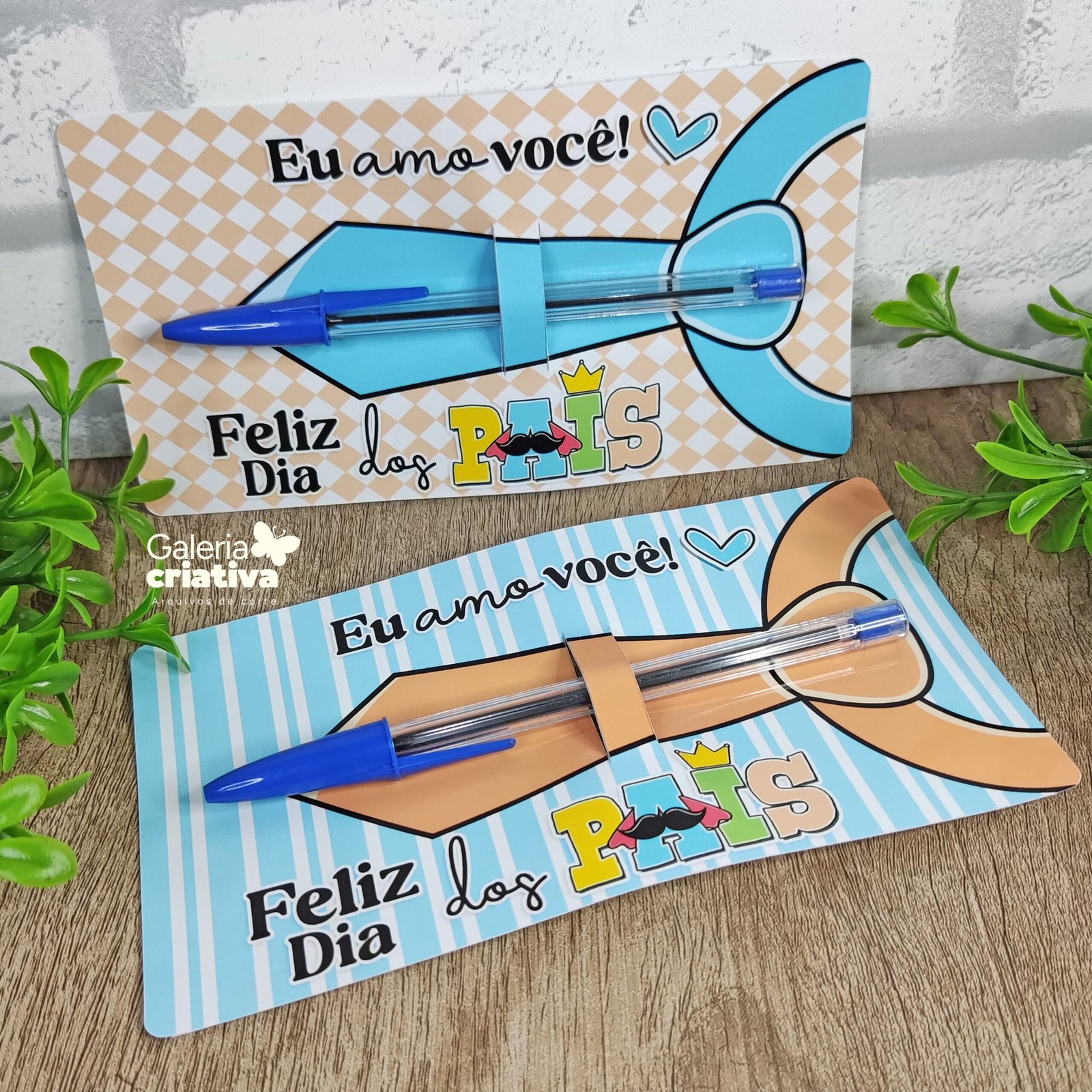 14 - Card Caneta Arquivo Dia dos Pais Card Caneta - Imagem 1