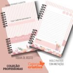 Arquivo Caderno de Anotações - Coleção Professora