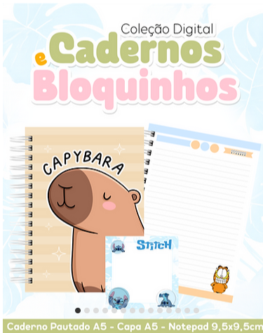 17-Coleção Cadernos e Bloquinhos Arquivo Coleção Cadernos e Bloquinhos - Imagem 1