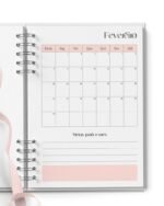 Arquivo Combo Agendas Femininas Neutra 2027 PERM Versículos Frases Horários - Imagem 18