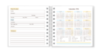 Arquivo Agenda Escolar 2026 – Azul com amarelo (Mini quadrada) – 1 e 2DPP - Imagem 8