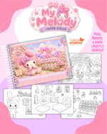 Arquivo Pack Paper Dolls - Versão Para Colorir - Imagem 9