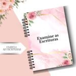 Arquivo Caderno Examine as Escrituras – Perm (2026) – Floral Rosa - Imagem 2